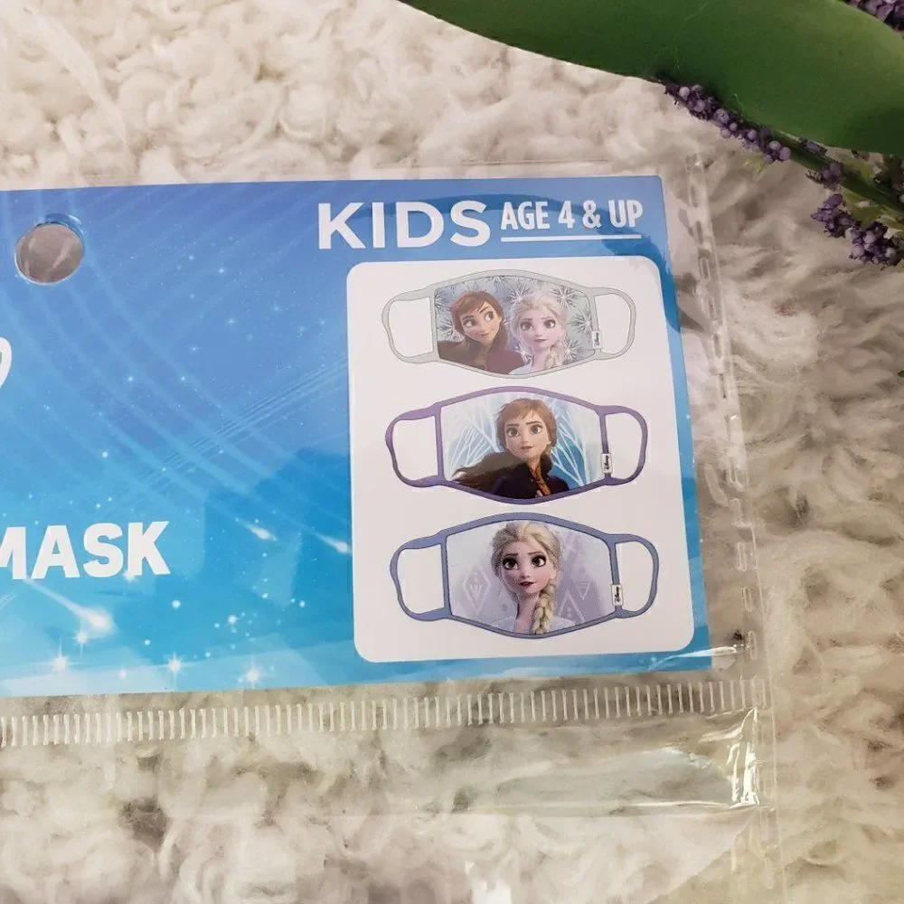 Disney 3 Cloth Mask For kids  One Size